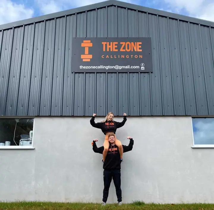 The team at The Zone, Callington