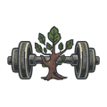Iron & Oak Gym logo