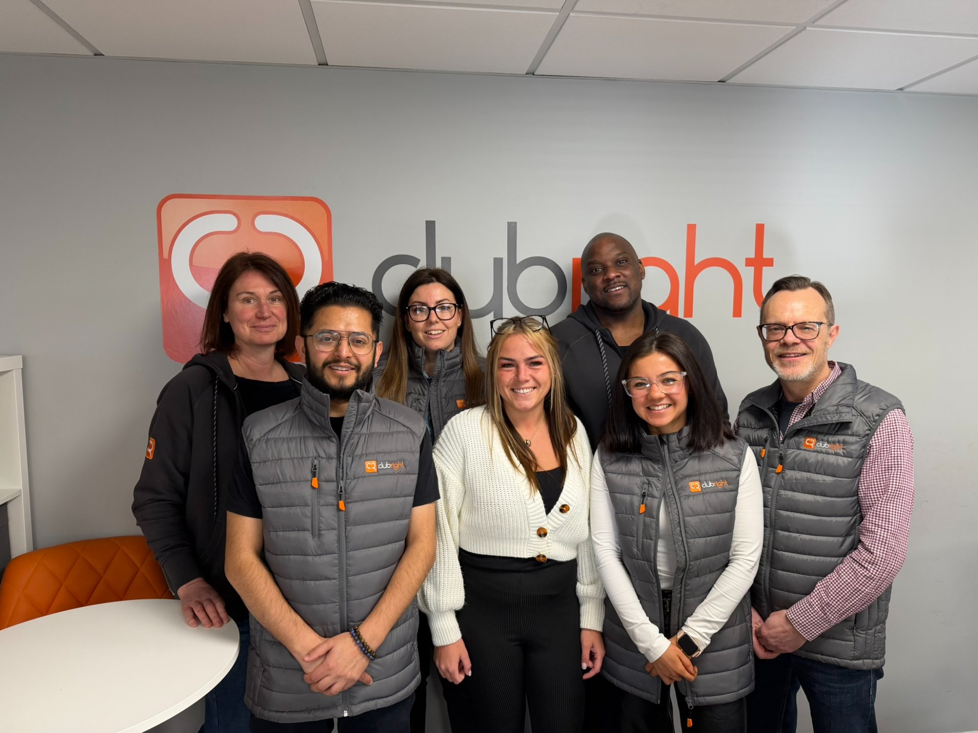 The ClubRight team at the company's Essex HQ