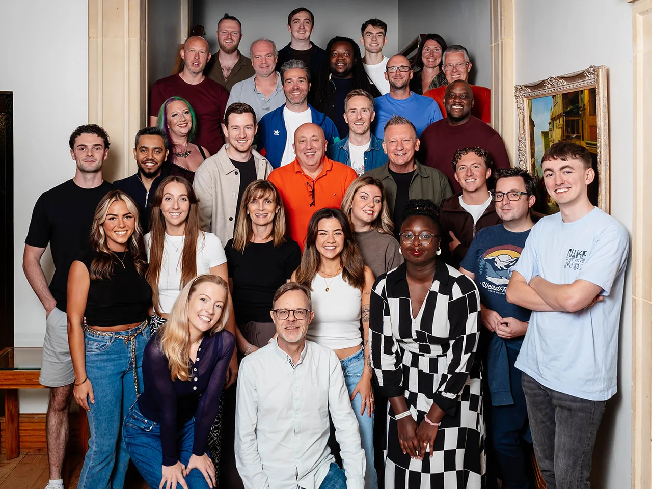 The ClubRight team, photographed together in September 2026