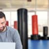 A martial arts club owner watches class bookings roll in after successfully setting up card payments for his dojo.