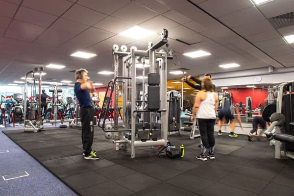 Beckwith Health Club gym equipment and training area