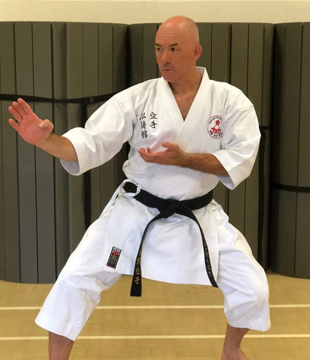 Samurai Karate School students in class at Wisbech dojo